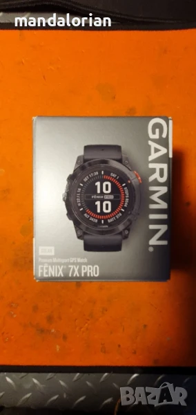 Garmin Fenix 7X Pro Solar смарт , снимка 1