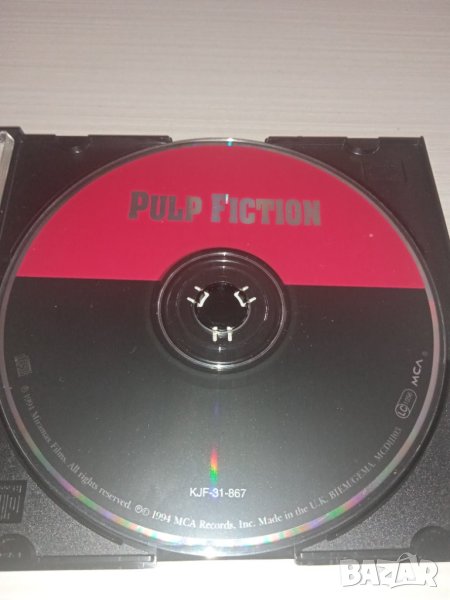 Pulp Fiction - матричен музикален диск с музиката от Криминале, снимка 1