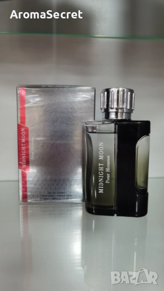 MIDNIGHT MOON Pour Eau De Toilette MEN Cologne Perfume Spray Parfum 3.3 Oz 100ml , снимка 1