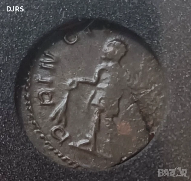 Римска монета от Великобритания, с документ (автентична рядкост), снимка 1