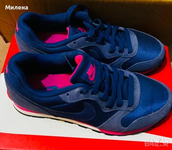 Nike дамски синьо и розово 37, снимка 1