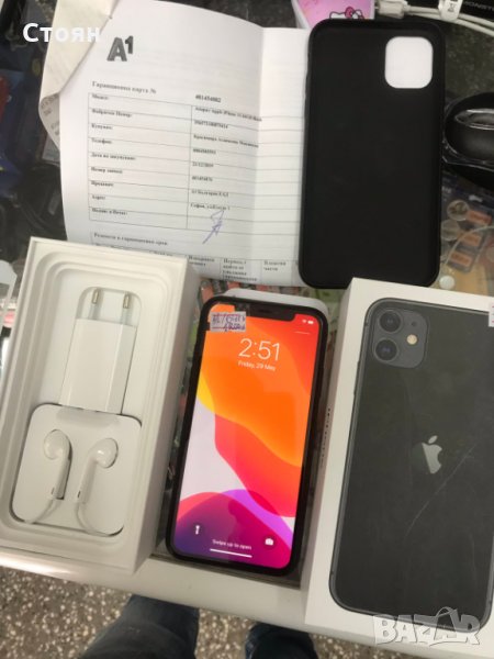 Продавам Iphone 11 64GBгаранция, снимка 1