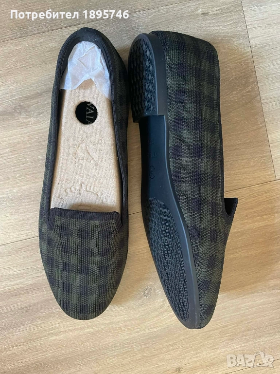 Vivaia заоблени плетени мокасини  - Vivaia Round-Toe Woven Knit Loafer, снимка 1