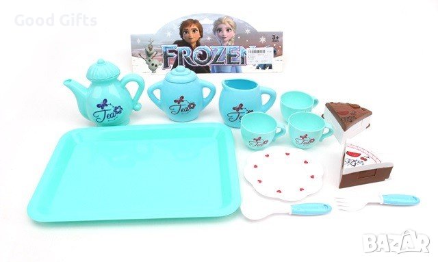 Детски кухненски комплект за чай Замръзналото кралство, снимка 1