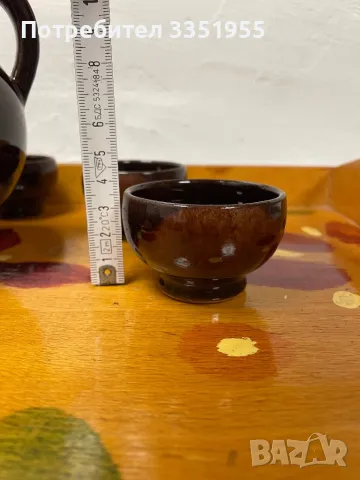 Сервиз за Ракия Троянска Керамика, снимка 14 - Сервизи - 50356949