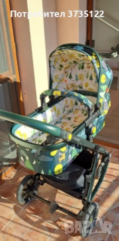 Количка косато много запазена, снимка 2 - Детски колички - 52996572