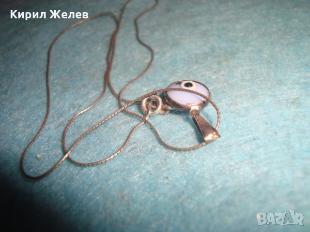 СРЕБЪРНО НЕЖНО ИТАЛИАНСКО КОЛИЕ СРЕБРО 925 ОКОТО на ФАТИМА МЕДАЛЬОН ПРОТИВ УРОКИ 3727, снимка 10 - Колиета, медальони, синджири - 34839721