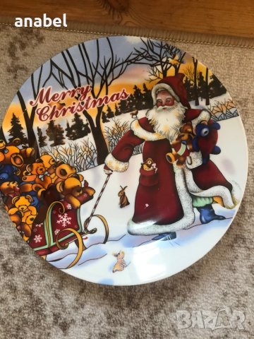 Коледна чиния Дядо Коледа