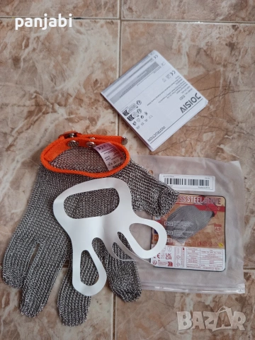 метална ръкавица за транжиране, снимка 2 - Други ценни предмети - 53097392