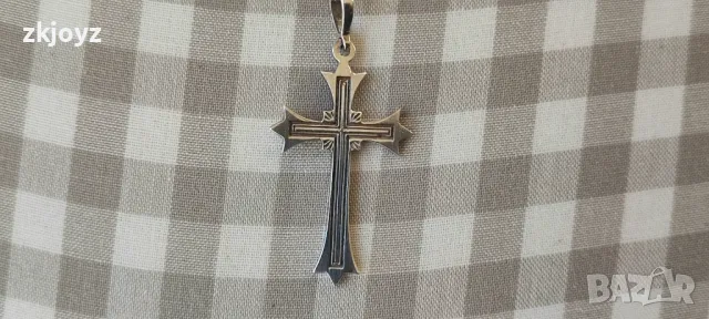 СРЕБЪРНА ВИСУЛКА- КРЪСТ  2.14 грама /ПРОБА 925