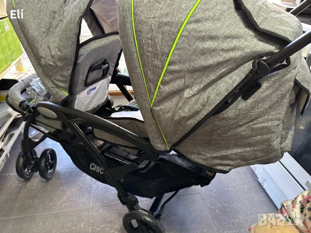 Бебешка количка за близнаци/породени деца, снимка 2 - Детски колички - 52234609