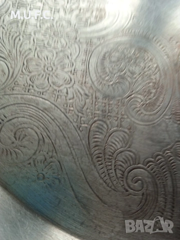 Сребърен поднос F.P.Rogers.1920., снимка 2 - Антикварни и старинни предмети - 53303024