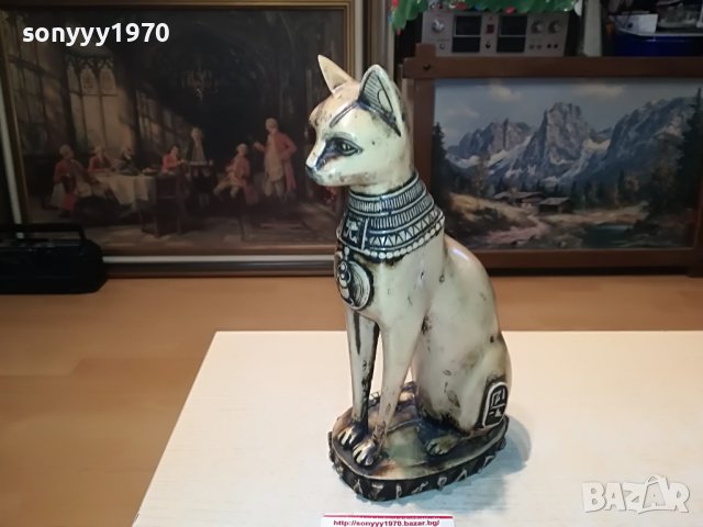 ⭐️КОТКА 30СМ-ВНОС ФРАНЦИЯ 0210221034L, снимка 2 - Антикварни и старинни предмети - 38188632