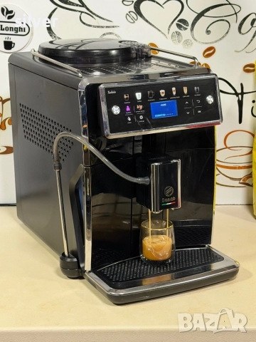 Кафемашина кафе автомат Saeco Xelsis SM7580 с гаранция, снимка 4 - Кафемашини - 52183247