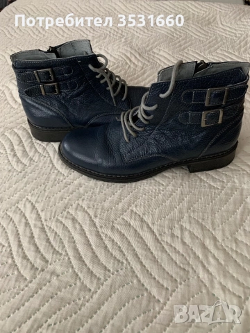 Дамски боти от естествена кожа, снимка 3 - Дамски боти - 53380891