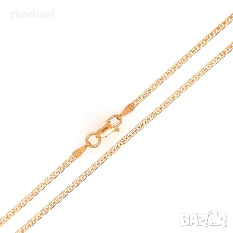 Златен синджир 2,51гр. 49,0см. 14кр. проба:585 модел:32168-2, снимка 1