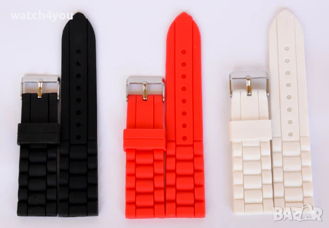 СИЛИКОНОВА ГУМЕНА КАИШКА ЗА CASIO Q&Q ICE WATCH HUAWEI SAMSUNG FOSSIL CANDINO BREITLING SEIKO ORIENT