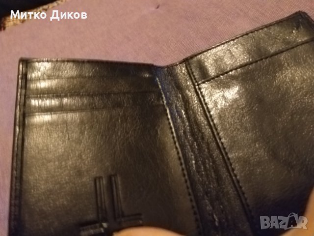 Lancetti марков портфейл нов естествена кожа 120х90мм, снимка 4 - Портфейли, портмонета - 43119563