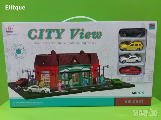 Конструктор City View 68 части, снимка 2 - Други - 52786739