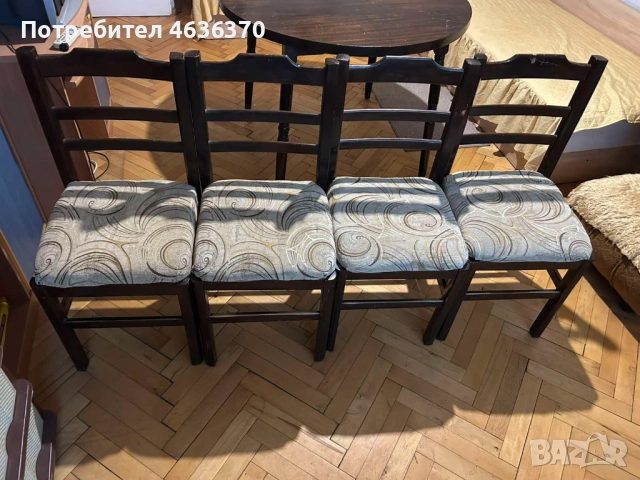 Кухненска маса +4бр.столове, снимка 4 - Маси - 52222237