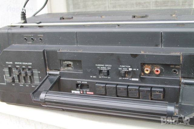 Радиокасетофон "Sharp WA t3512'', снимка 7 - Антикварни и старинни предмети - 40713654