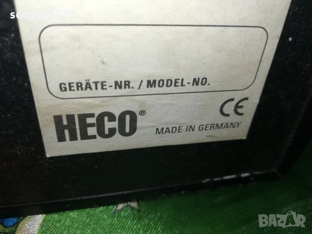HECO 130 6330 CENTER-MADE IN GERMANY 1912212103, снимка 14 - Тонколони - 35191805