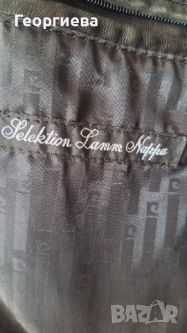 Естествена уникална кожа на Pierre Cardin, снимка 4 - Якета - 51019857