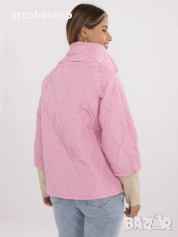 Дамско ватирано яке с дълги маншети, 3цвята , снимка 11 - Якета - 51827433