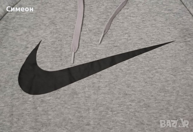 Nike DRI-FIT Hoodie оригинално горнище L Найк спорт суичър, снимка 4 - Спортни дрехи, екипи - 39197680