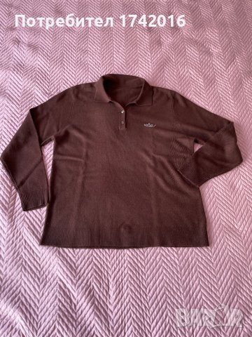 Нова кафява блуза, снимка 1 - Блузи с дълъг ръкав и пуловери - 24450996