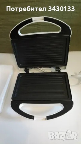 Нов уред за сандвичи - грил-тостер марка OPTI TG-806, снимка 5 - Тостери - 48445935