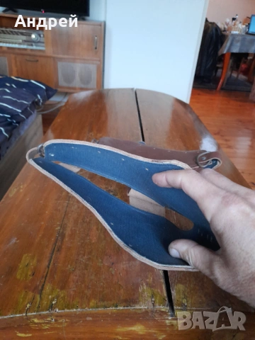 Стари кожени обувки,гети, снимка 5 - Други ценни предмети - 53425114