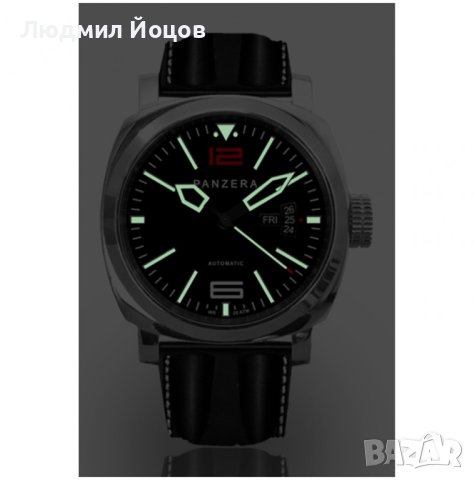 Мъжки часовник Panzera Aquamarine 45 НОВ - 1195.00 лв., снимка 4 - Мъжки - 43213342