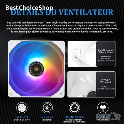 Течен - воден охладител за CPU Thermalright Frozen Notte 360 ARGB, снимка 5 - Други - 53462766