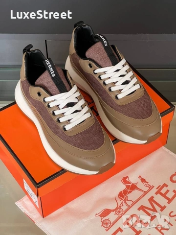 Hermes 🤍Мъжки Обувки , снимка 3 - Маратонки - 53434815