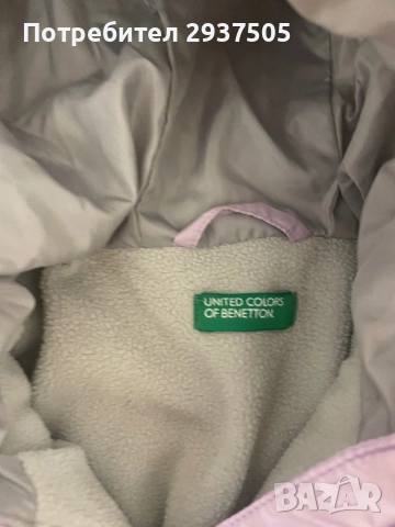 Детско яке Benetton, снимка 3 - Детски якета и елеци - 52694892