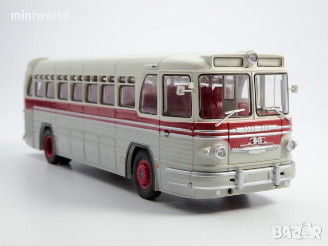ЗИС 127 междуградски автобус 1955 - мащаб 1:43 на Наши Автобуси моделът е нов в блистер, снимка 2 - Колекции - 32993258