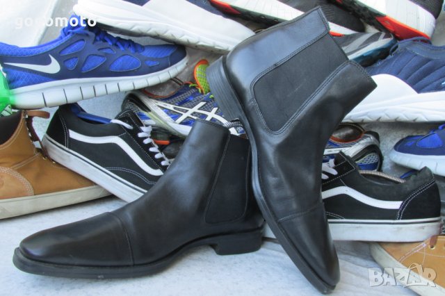КАТО НОВИ ДЕНДИ бизнес боти MARC® original,100% висококачествена естествена кожа,HAND MADE, 44 - 45, снимка 9 - Мъжки боти - 28548549