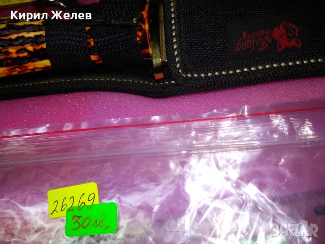 Columbia JinLang Company USA SABER SA23 КРАСИВ СТИЛЕН МАРКОВ ЗДРАВ ЛОВЕН НОЖ с КАНИЯ 26269, снимка 8 - Ножове - 44009791