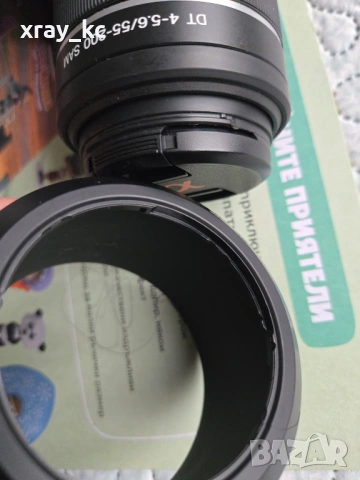 Sony A550 + kit 18-55 + 2 батерии + Lowepro Edit 140 чанта!, снимка 2 - Фотоапарати - 53274682