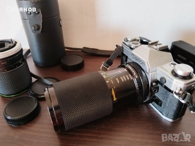 Canon AE-1  Japan, снимка 8 - Фотоапарати - 48639255