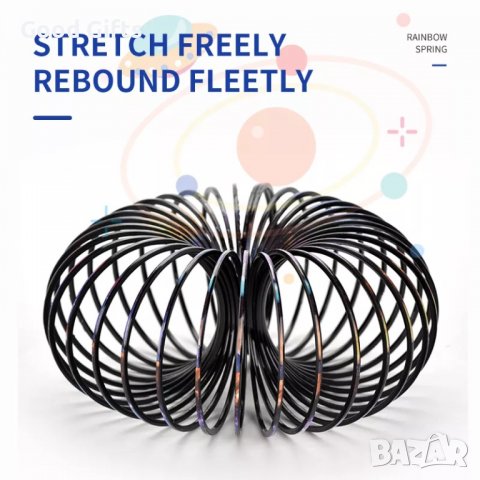 Играчка Magic Planet Rainbow Circle Еластичен пръстен за дърпане Детско голямо магическо шоу , снимка 5 - Други - 38183828