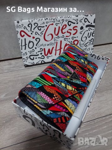Guess дамско портмоне дамски портфейл код 275, снимка 9 - Портфейли, портмонета - 44116751