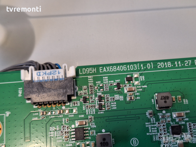 Main board EAX68406103(1.0)  for LG 32LM550BPLB for 32inc for DISPLAY SDL320H0 HD0-B06, снимка 2 - Части и Платки - 44863590