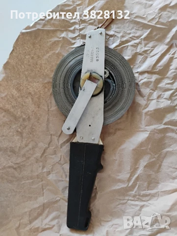 стара българска рулетка 30м, снимка 7 - Други ценни предмети - 50998083