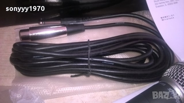 SHURE SM58 NEW-ПЪЛЕН КОМПЛЕКТ-ВНОС ШВЕИЦАРИЯ, снимка 15 - Микрофони - 27777934