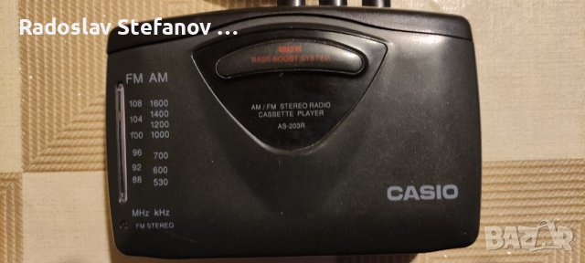 Casio as 230 r Walkman , снимка 3 - Радиокасетофони, транзистори - 44003450