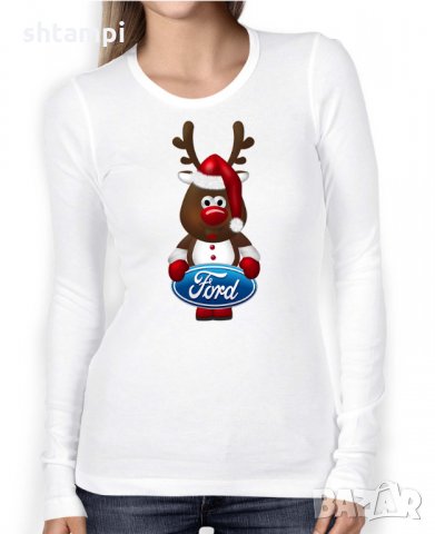 Дамска тениска FORD Deer, снимка 4 - Тениски - 32838762