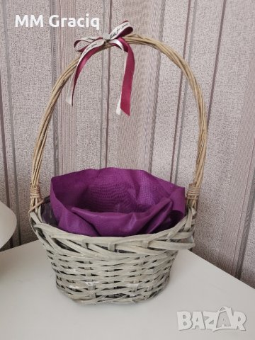 Кошница за декорация , снимка 4 - Декорация за дома - 43881572