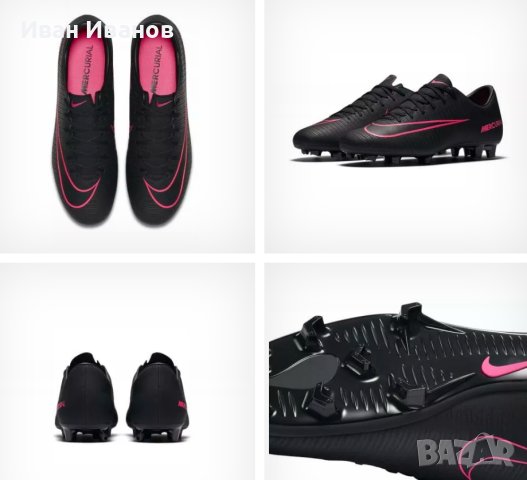  бутонки  Nike MERCURIAL VICTORY VI FG  номер 44-44,5, снимка 3 - Футбол - 40714673